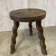 Vintage tripod stool