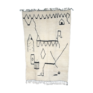 tapis berbère azilal - main