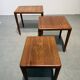 Tables gigognes en teck par Bramin