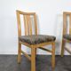 Série de 4 chaises design Italien