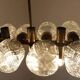 Unique Design Glass Chandelier, Czechoslovakia, 1970s