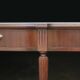 Superbe console en acajou et marbre (début XXeme).