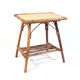 Table d'appoint en rotin