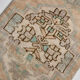 1x3 Oriental Vintage Door Mat Rug, 38x94Cm