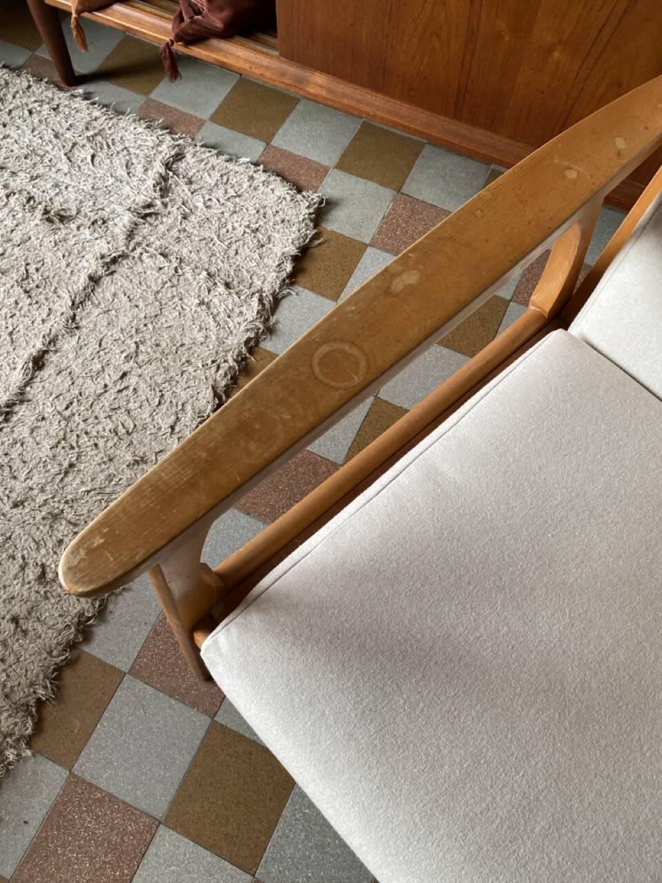 Scandinavian bench, 1960s