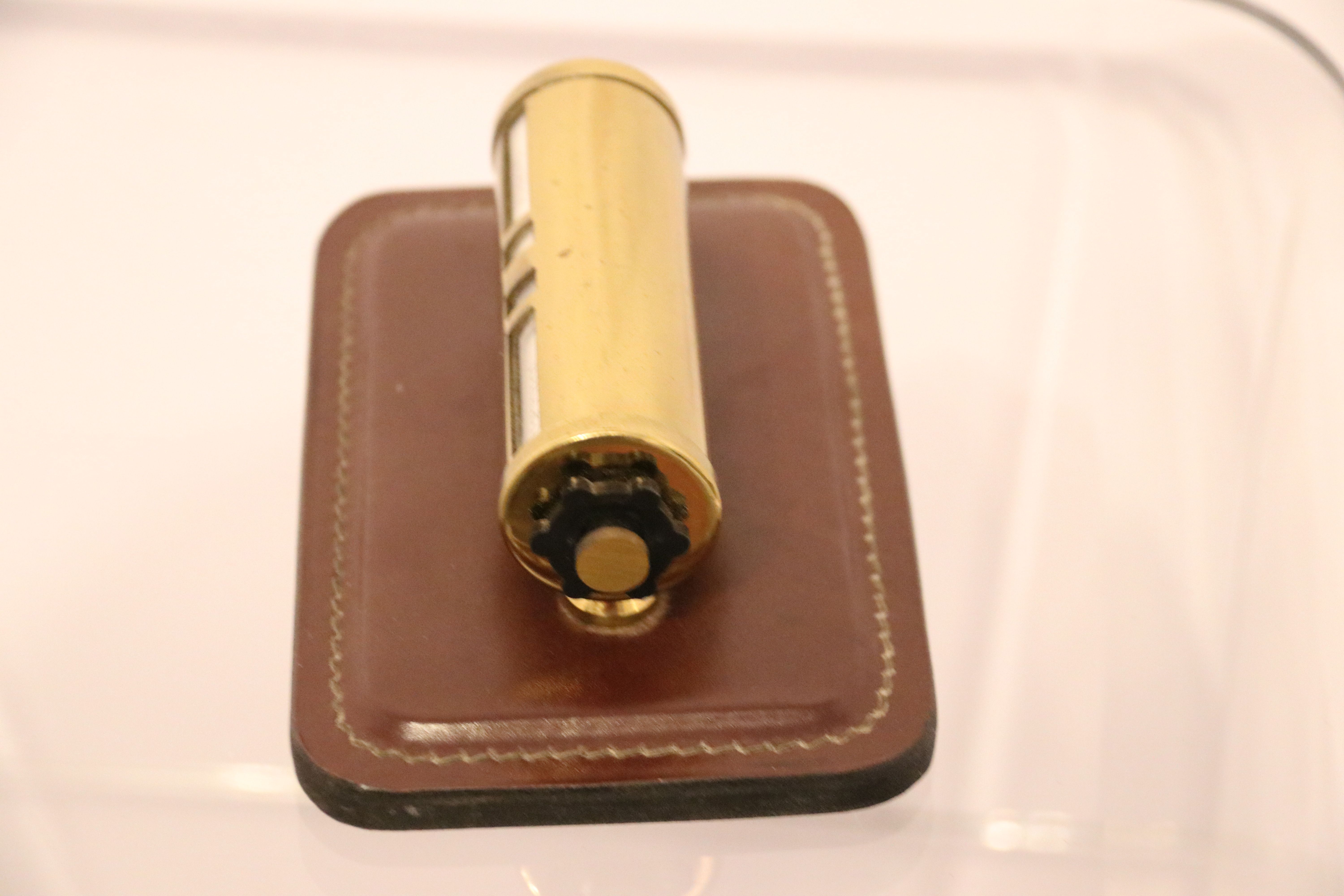 Desk accessories - letter holder & calendar - by Delvaux - Belgium - 1970's