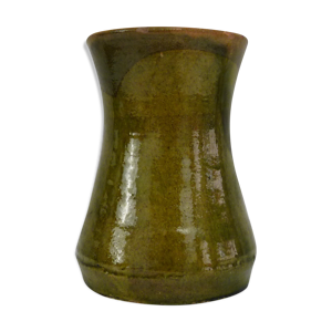Vase vintage en terre cuite vernissée