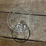 Manon model crystal champagne glass