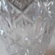 Grand vase en cristal ciselé