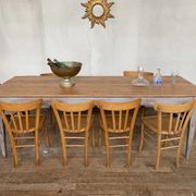 Table de ferme fin XIXème en chêne et sapin
