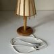 Vintage rattan lamp from the 60s