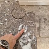 Set of 2 marble coffee tables by Angelo Mangiarotti, 1975