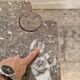 Set of 2 marble coffee tables by Angelo Mangiarotti, 1975