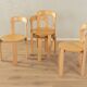 1970s Dining chairs, Model 2100, Bruno Rey