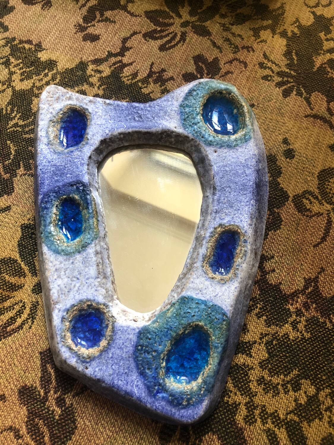 Small ceramic mirror lY Bonnet