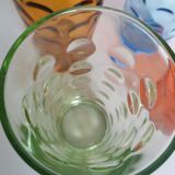 4 vintage glasses 70s