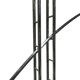 Floor lamp, vintage 1970 in travertine and chrome