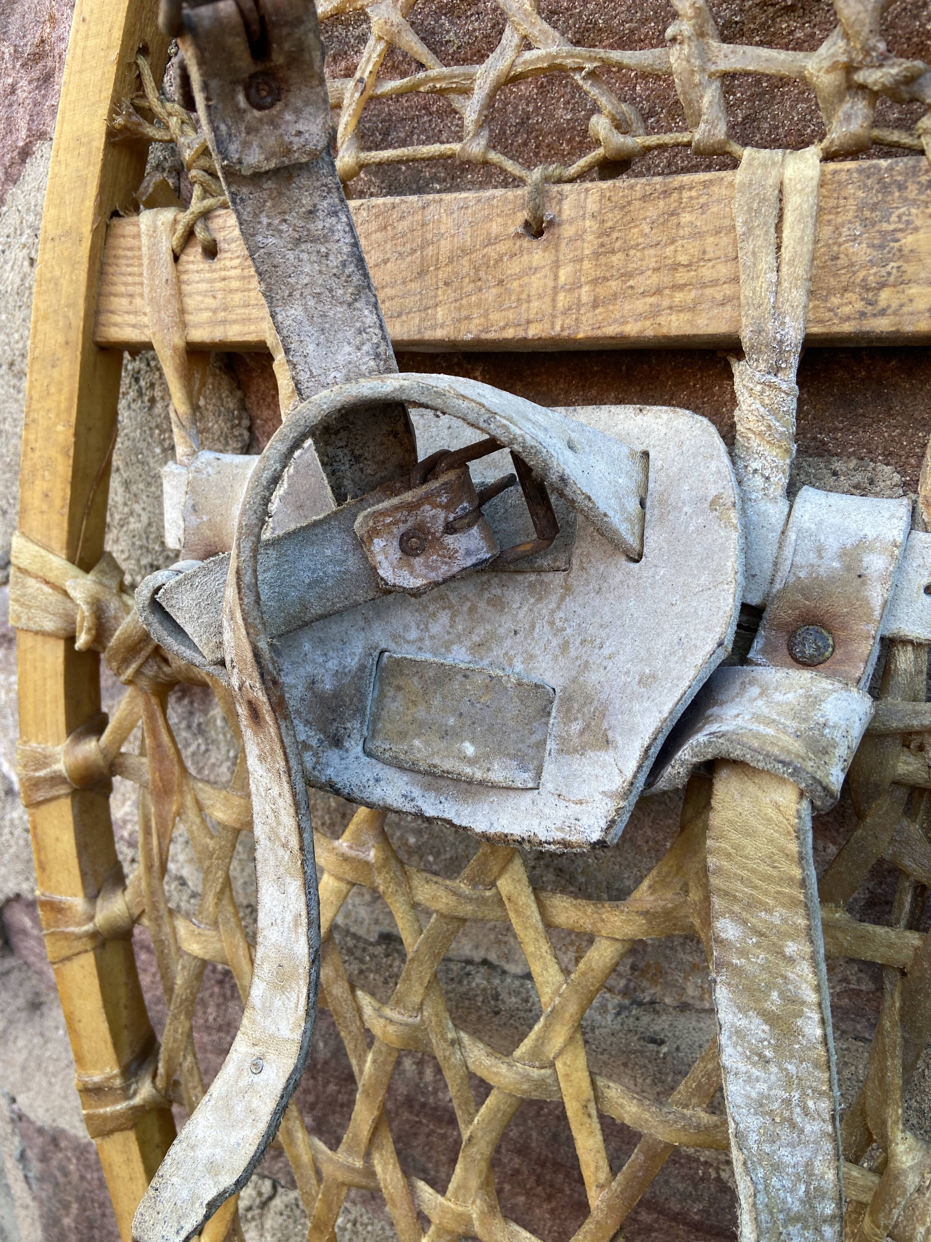 Vintage snowshoes