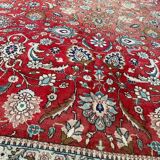 Large vintage Persian carpet tabriz 244x344 cm