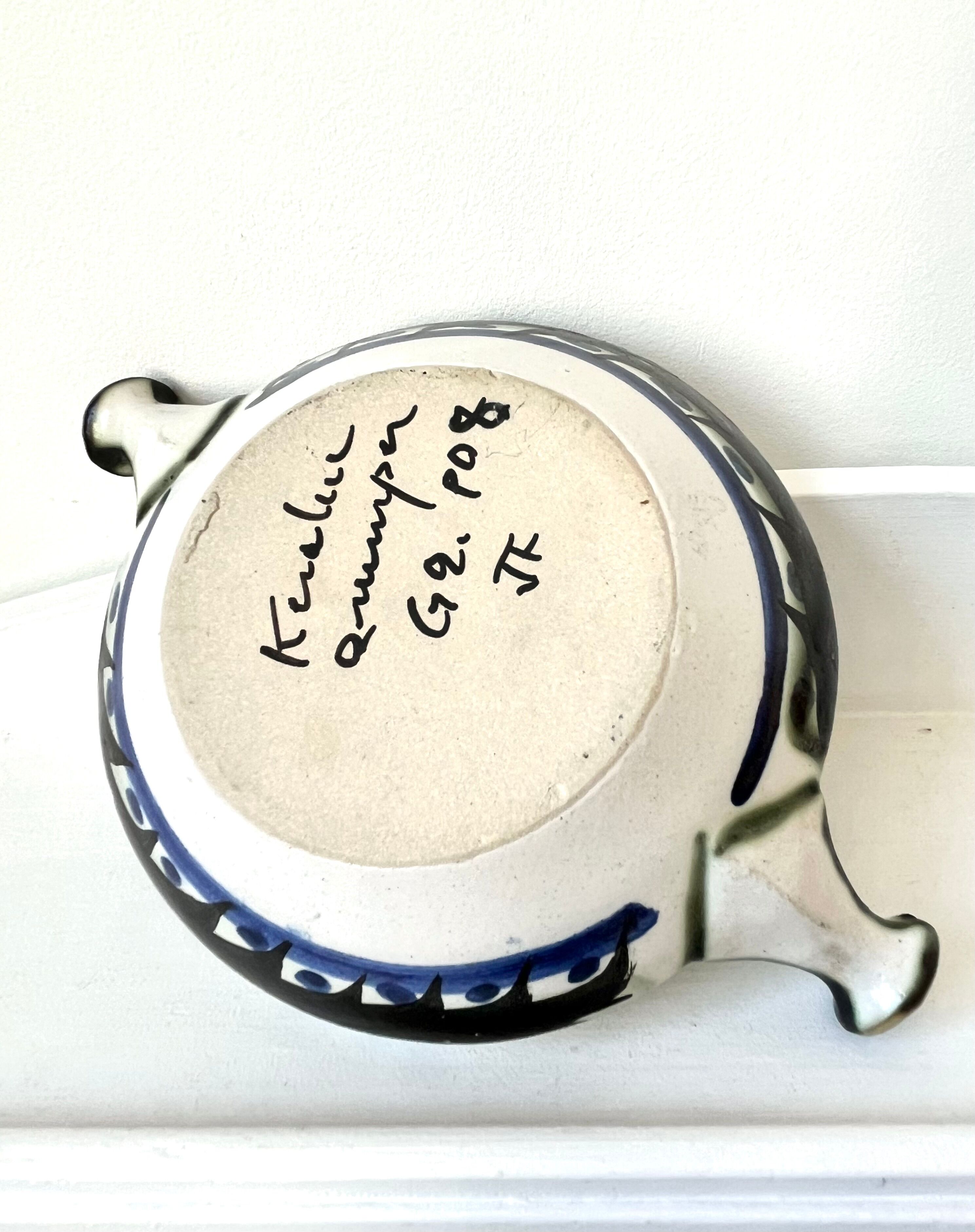 Keraluc Quimper empty pocket bowl