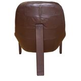 Brazilian lounge chair with ottoman designed by Jean Gillon for Probel, 1960s