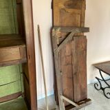 18th century solid walnut wardrobe