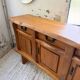 Enfilade brutaliste orme blond Aranjou