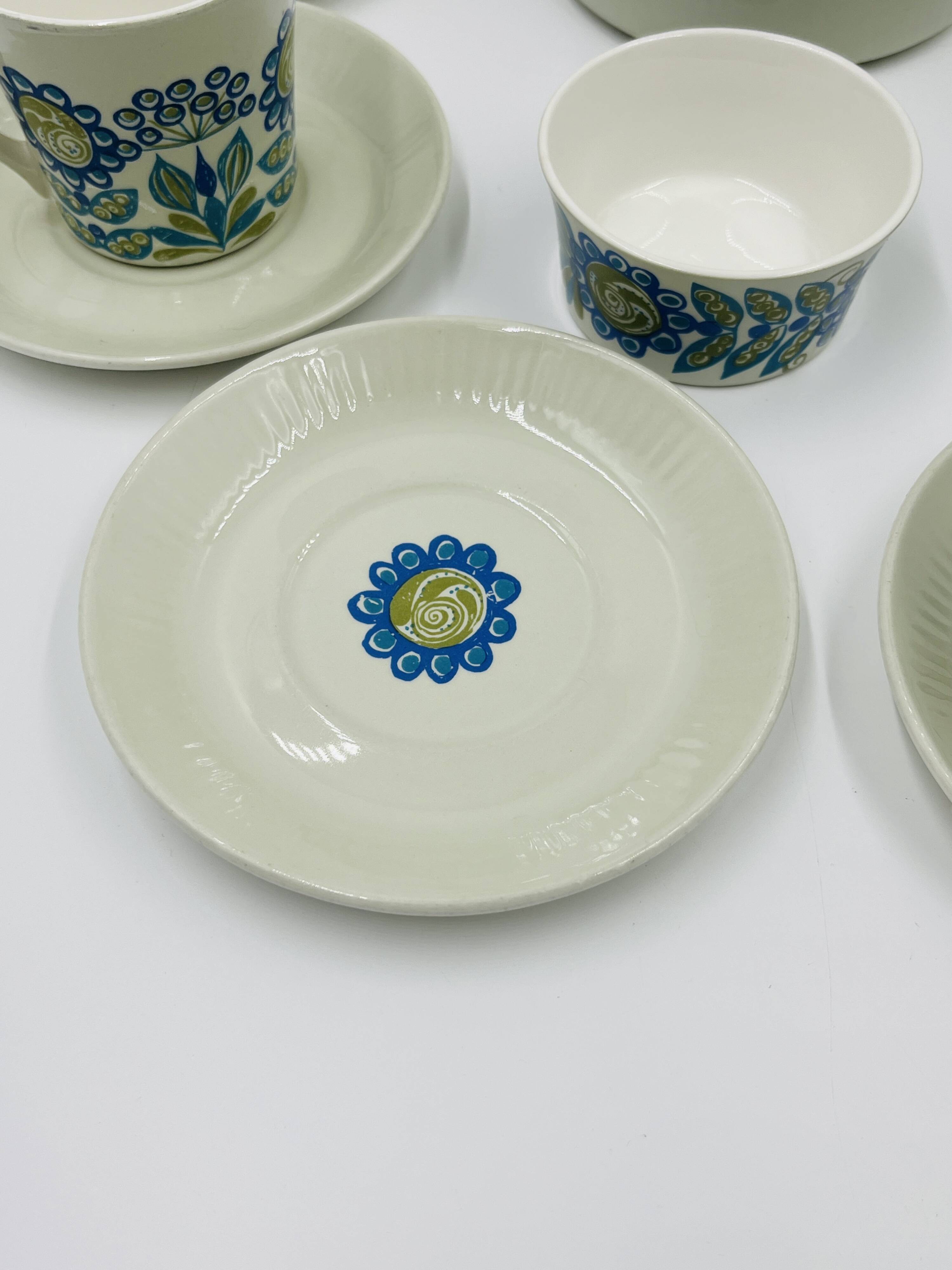 Scandinavian coffee service Tor Viking by Figgjo Flint