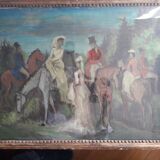 Tableau ancien à l'huile