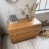 Solid oak chest of drawers Regain XL