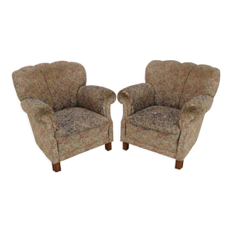 Paire de fauteuils du milieu du siècle, années 1950