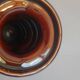 Tellor vase 70s brown old vintage