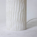 Paire de lampes en albâtre, travail contemporain