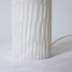 Pair of alabaster lamps, contemporary work