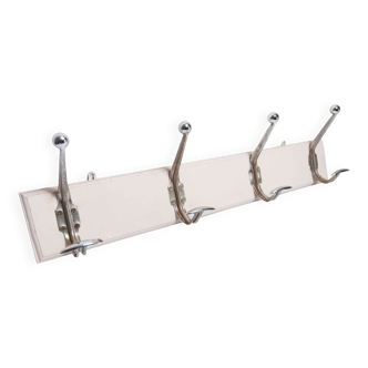 Coat rack 1940 4 double hooks chomes