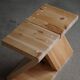 Eliaselias stool/table in recycled solid pine, Danish design 2022.