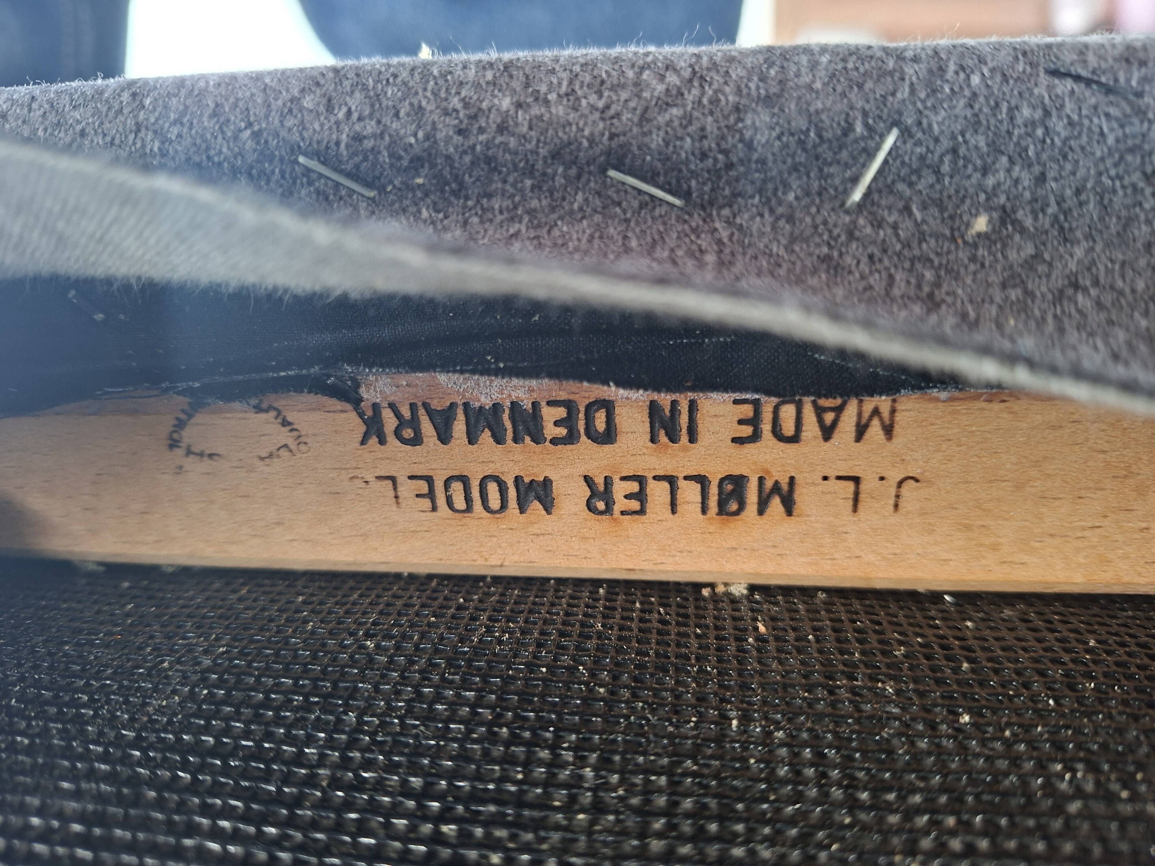 6 dining chairs by Niels Otto Moller. Model 77.