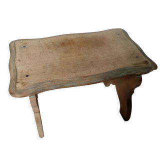 Tabouret en bois