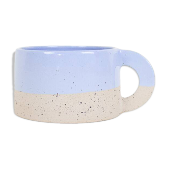 Grande tasse à café bleu