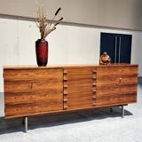 Swiss Form Scandinavian Sideboard in Rosewood from the 60s