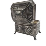 Sucrier éclectique allemand de WMF, années 1890