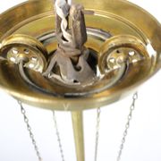 Suspension art nouveau unique réglable années 1920