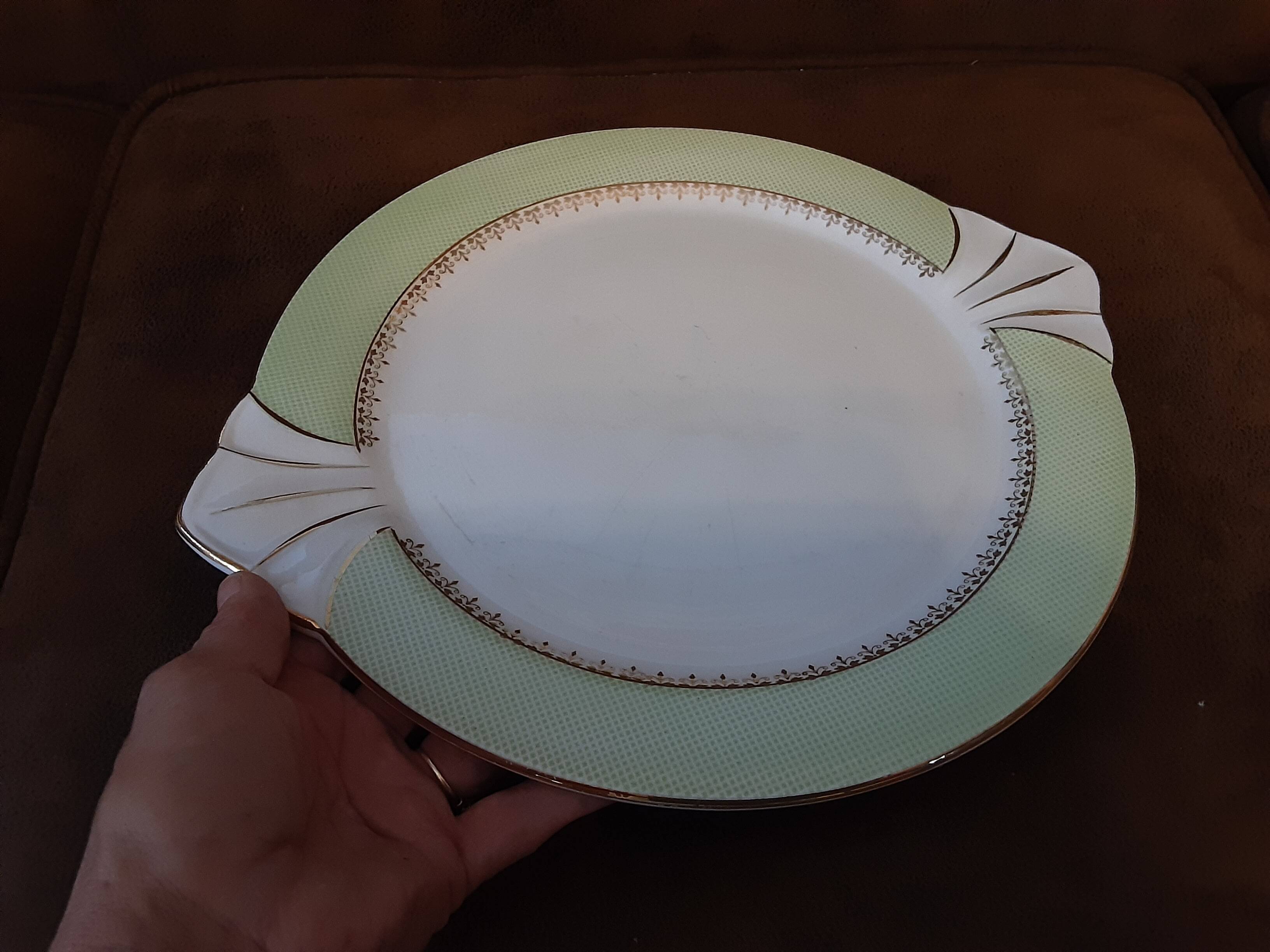 SA opaque porcelain round dish