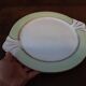 Plat rond porcelaine  opaque  S A