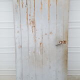 Old grey patina door
