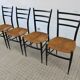Suite de 4 chaises à manger Chiavari Spinetto