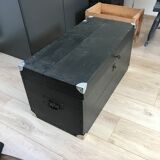 Restored wooden trunk
