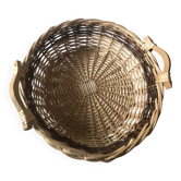 Vintage wicker basket
