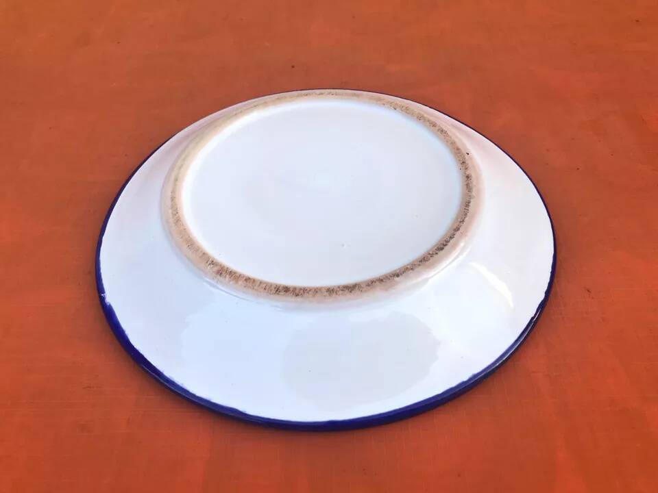6 earthenware dessert plates