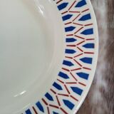 3 antique deep plates from Badonviller